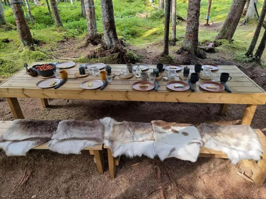 Hotel Treetop Ekne - Hytte I Skogen Med Hengebru à Levanger Extérieur photo