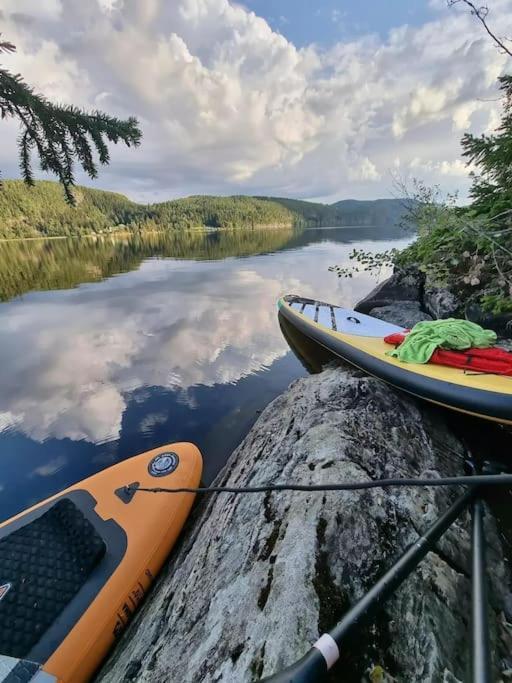 Hotel Treetop Ekne - Hytte I Skogen Med Hengebru à Levanger Extérieur photo